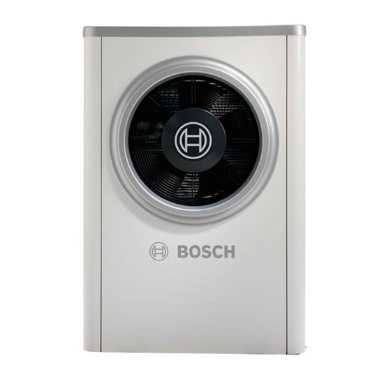 Bosch Compress 7000i AW 17 OR-T+AWE 13-17 monoblokk levegő-víz hőszivattyú