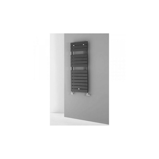 Lazzarini PALERMO decorative törölközőszárító radiátor egyenes, antracit (VOV12), 840x500 mm
