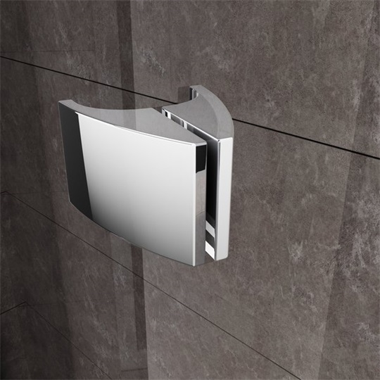 Ravak PSKK3-100 zuhanykabin szatén-transparent íves nyíló 