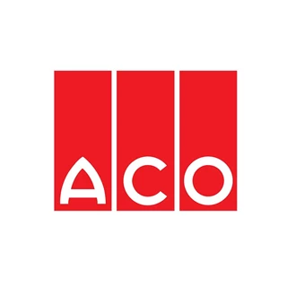 ACO Self Euroline folyóka + horganyzott acél rács 1m + DN100 függőleges kivezetéssel
