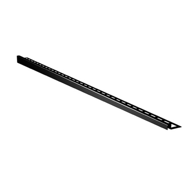 ACO Shower Step Nero 1490/10/36mm bal matt fekete lejtésképző profil