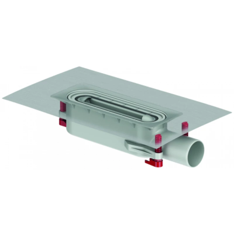 ACO Solid Plusz zuhanyfolyóka alaptest 70-160mm beép. magasság