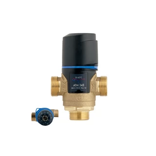 Afriso ATM 561 termosztatikus keverőszelep 1", 20-43°, 2,5 m3/h