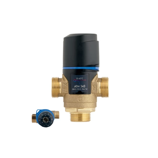 Afriso ATM 561 termosztatikus keverőszelep 1", 20-43°, 2,5 m3/h
