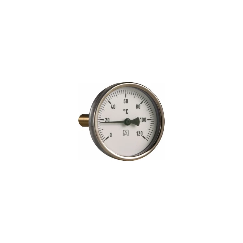 Afriso hőmérő acél BiTh  63 ST   0/ 120°C 100 mm 1/2 AX  KL.2