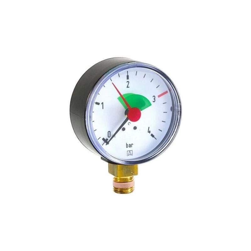 Afriso nyomásmérő alsó RF63 10 BAR 1/4" RADIAL Sanitär