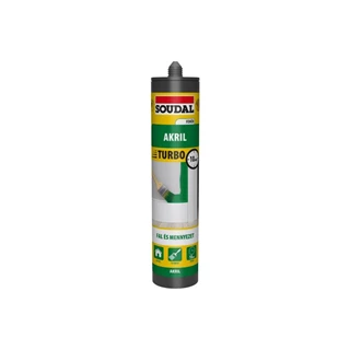 Akril Turbo fehér 280ml - Gyorskötésű festhető tömítő