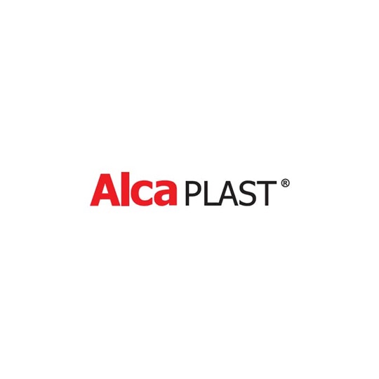 Alcaplast click/clack mosdó leeresztő 5/4" túlfolyóval, fémből, nagy fehér dugóval