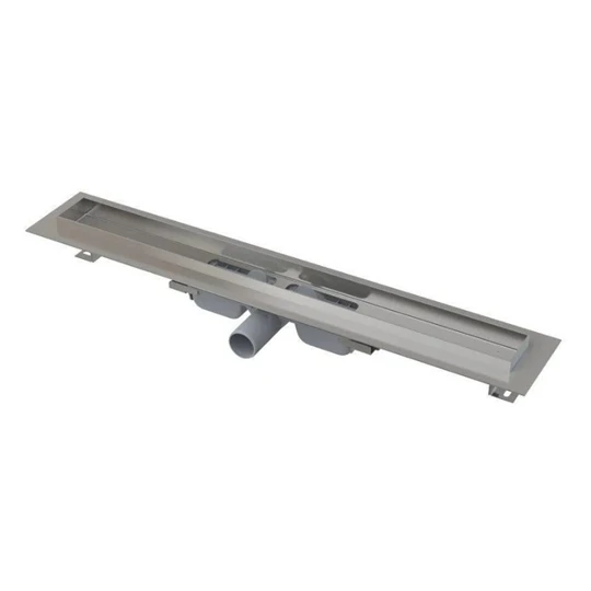 Alcaplast folyóka szegéllyel 650 mm LOW vast. burkolattal ,alacsony beép.