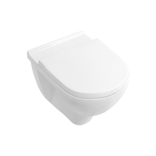 Alföldi Mollis mélyöblítésű fali WC csésze, clean-flush öblítéssel, 360x560 mm, fehér