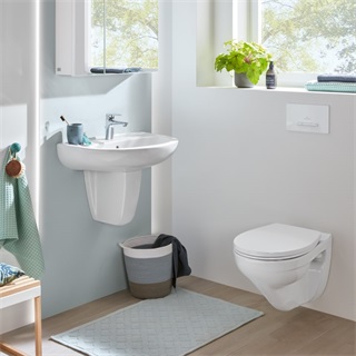 Alföldi Optic mélyöblítésű fali WC csésze, Compact 360*490mm, Clean-Flush öblítés