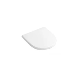 Alföldi Liner WC ülőke, Duroplast, fém zsanérral, Soft Closing és Quick Release rendszerrel, fehér