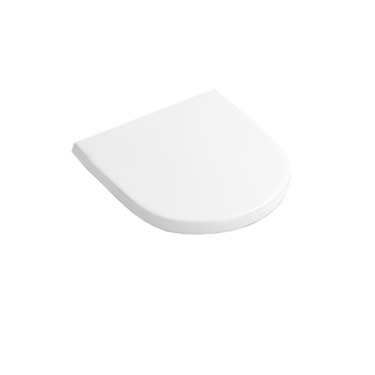 Alföldi Mollis WC ülőke, Duroplast, fém zsanérral, Soft Closing és Quick Release rendszerrel, fehér