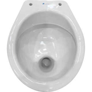 Alföldi Bázis laposöblítésű WC csésze, alsó kifolyású, CleanFlush, perem nélküli, fehér