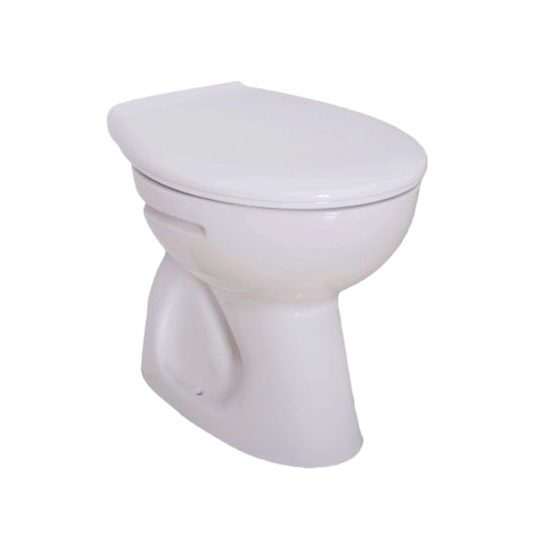 Alföldi Bázis mélyöblítésű WC csésze, alsó kifolyású, fehér
