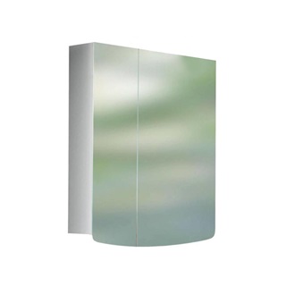 Alföldi tükrösszekrény, Saval 2.0, két nyíló ajtóval, 2 üveg polccal, világítás nélkül, 60 x 75 x 15 cm, világos tölgy