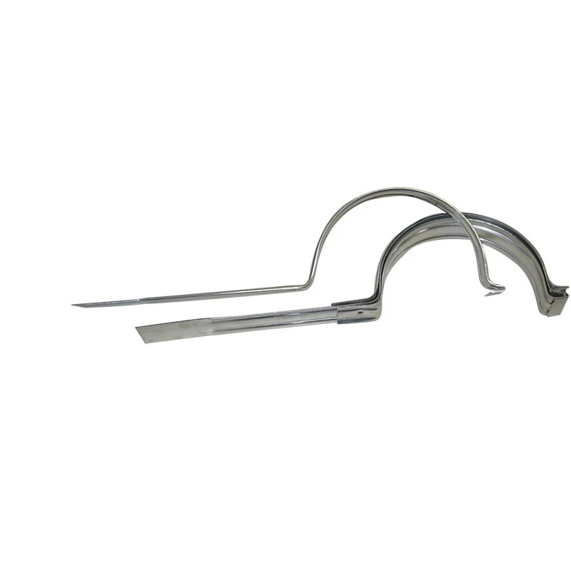 Alumínium füstcső csőbilincs, 110 mm