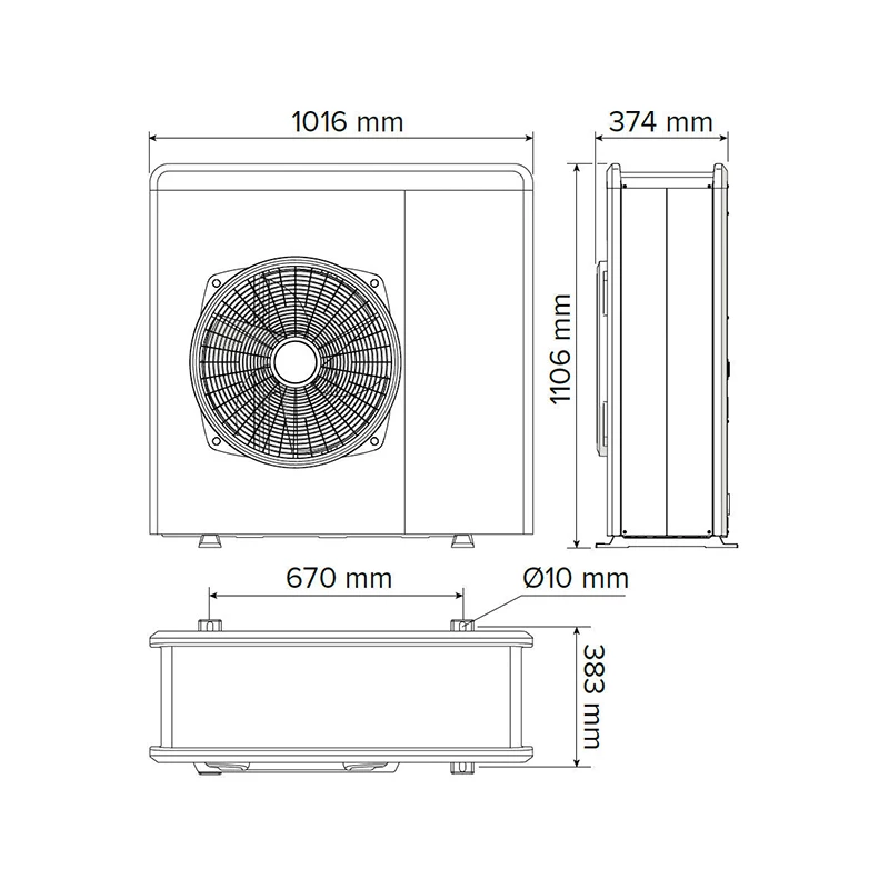 Ariston 24 kW-os fali kombi kondenzációs gázkazán 8,0 kW-os levegő/víz hőszivattyúval,GenusOne Hybrid Plus 24/80 Net R32