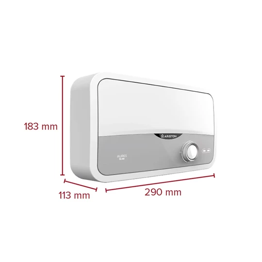 Ariston elektromos átfolyós vízmelegítő, Aures S 5.5 SH EU