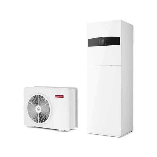 Ariston hőszivattyú, NIMBUS COMPACT 120 S NET R32,12 kW-os, 180 literes HMV tárolóval egybeszerelt beltéri egységgel
