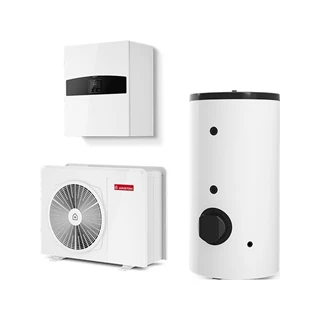 Ariston hőszivattyú, NIMBUS FLEX 150 S-T NET R32 , 15 kW-os, 1 fűtőkört vezérlő hőszivattyú, fali beltéri egységgel