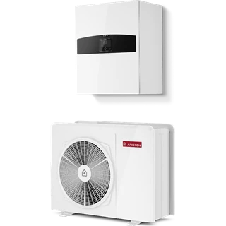 Ariston hőszivattyú, NIMBUS PLUS 150 S-T NET R32,15 kW-os, 1 fűtőkört vezérlő hőszivattyú, fali beltéri egységgel