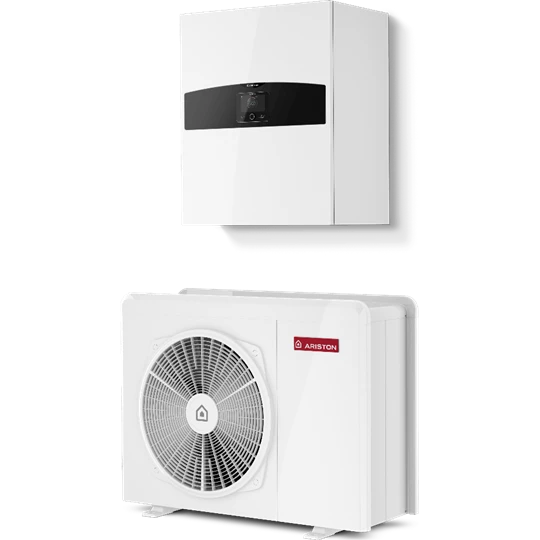 Ariston hőszivattyú, NIMBUS PLUS 150 S-T NET R32,15 kW-os, 1 fűtőkört vezérlő hőszivattyú, fali beltéri egységgel