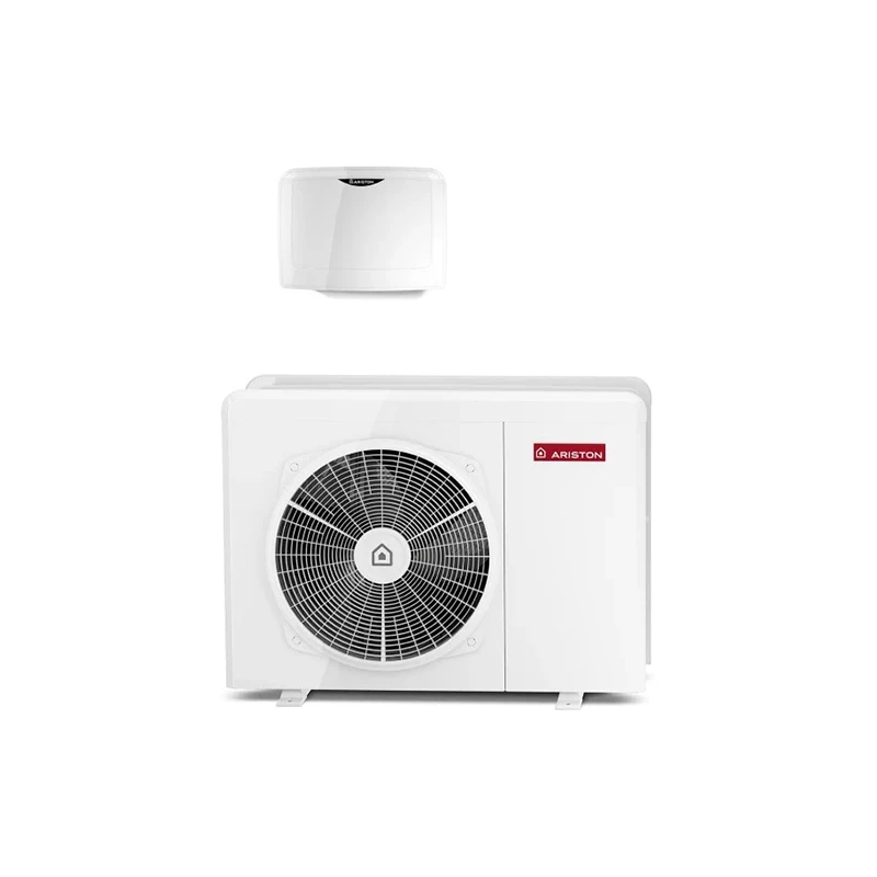 Ariston NIMBUS POCKET 150 M NET monblokkos levegő/víz hőszivattyú R32 15 kW, 1 fűtőkör, 1 fázis, Sensys rendszer