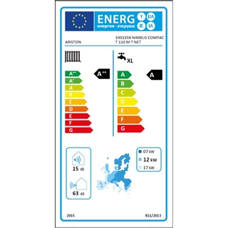 Ariston Nimbus Compact 110 M T NET monoblokkos levegő/víz hőszivattyú 