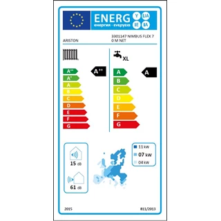 Ariston Nimbus Flex 70 M NET monoblokkos levegő/víz hőszivattyú 