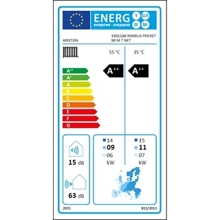 Ariston Nimbus Pocket 90 M T NET monoblokkos levegő/víz hőszivattyú 