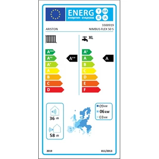 Ariston Nimbus Flex Flex 50 S NET osztott rendszerű split levegő/víz hőszivattyú
