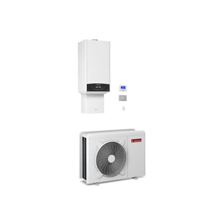 Ariston Genus One Hybrid Net 24-7 hibrid levegő/víz hőszivattyú és kondenzációs gázkazán, wifi rendszerrel