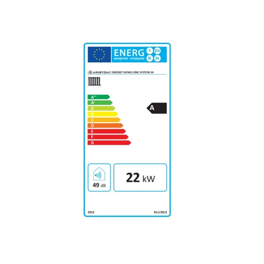 Ariston Genus One System 24 kondenzációs fali fűtő gázkazán EU-ERP