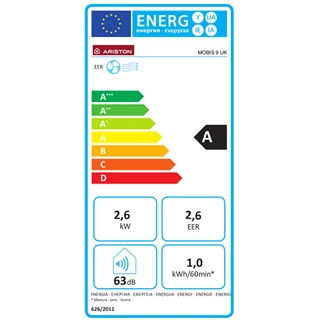 Ariston légkondícionáló berendezés, MOBIS 9