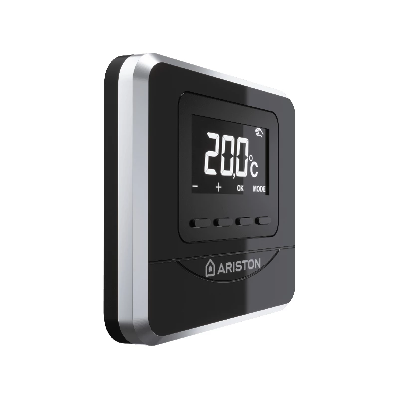 Ariston Cube programozható szobatermosztát, fekete