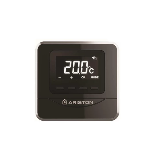 Ariston Cube programozható vezetékes termosztát, fekete - PR