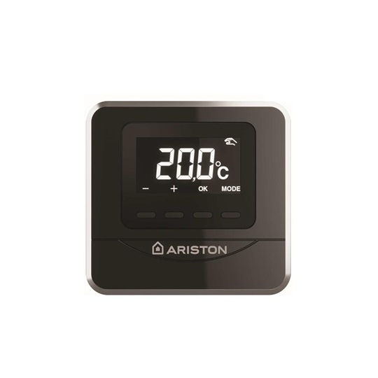 Ariston Cube programozható vezetékes termosztát, fekete - PR