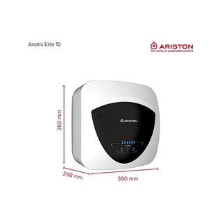 Ariston villanyboiler, AN ELITE 10/5 EU, 10 literes villanybojler ECO és BOOST funkcióval, LCD kijelzővel, felsős