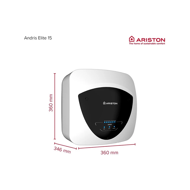 Ariston AN ELITE 10U/5 EU villanyboiler, 10 literes, alsó elhelyezésű