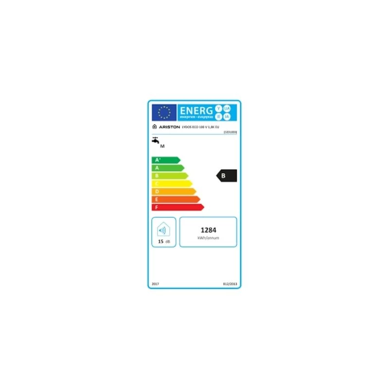 Ariston LYDOS ECO 100 V 1,8K EU villanybojler, 100 literes, Eco funkció, LED kijelzővel