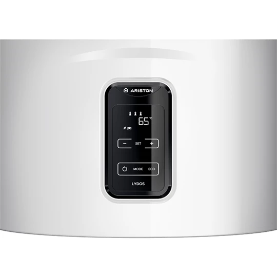 Ariston LYDOS PLUS 80 V 1,8K EN EU villanybojler, 80 literes, Eco funkció, LED kijelző, programozható