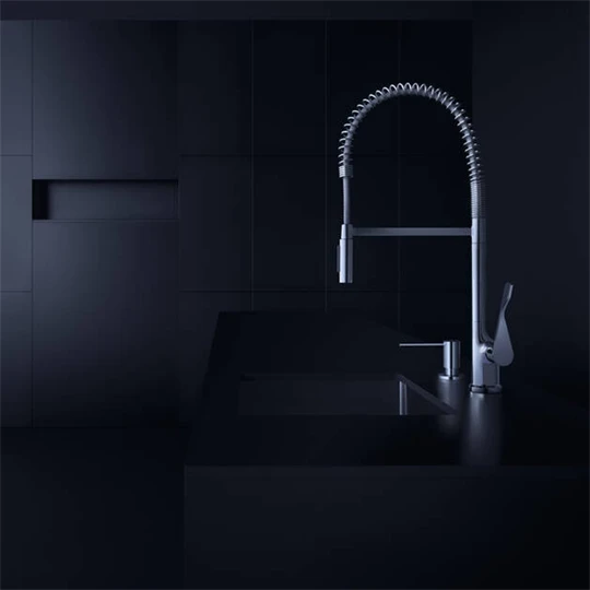 Axor Citterio Semi-Pro egykaros konyhai csaptelep DN15, króm