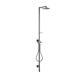 Axor Starck Zuhanyoszlop termosztáttal és tányér fejzuhannyal Ř 240 mm DN15, króm
