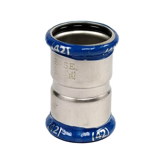 BASE PRESS-M rozsdamentes acél karmantyú, 42 mm, 1.4404 - 316L