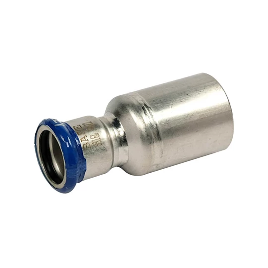 BASE PRESS-M rozsdamentes acél szűkítő idom, 35 - 22 mm, KB, 1.4404 - 316L