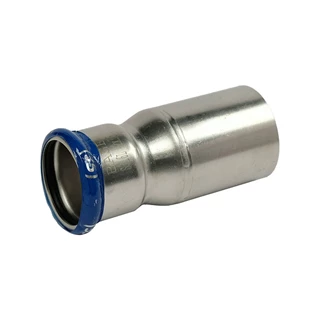 BASE PRESS-M rozsdamentes acél szűkítő idom, 42 - 35 mm, KB, 1.4404 - 316L