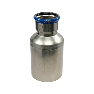 BASE PRESS-M rozsdamentes acél szűkítő idom, 89 - 54 mm, KB, 1.4404 - 316L