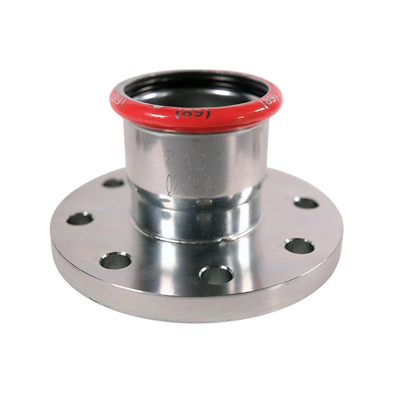 BASE PRESS-M szénacél karima présvéggel, 89 mm - DN80, PN10/16