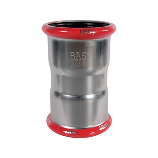 BASE PRESS-M szénacél karmantyú, 89 mm, horganyzott